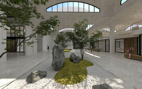 天鼎218文创园大堂